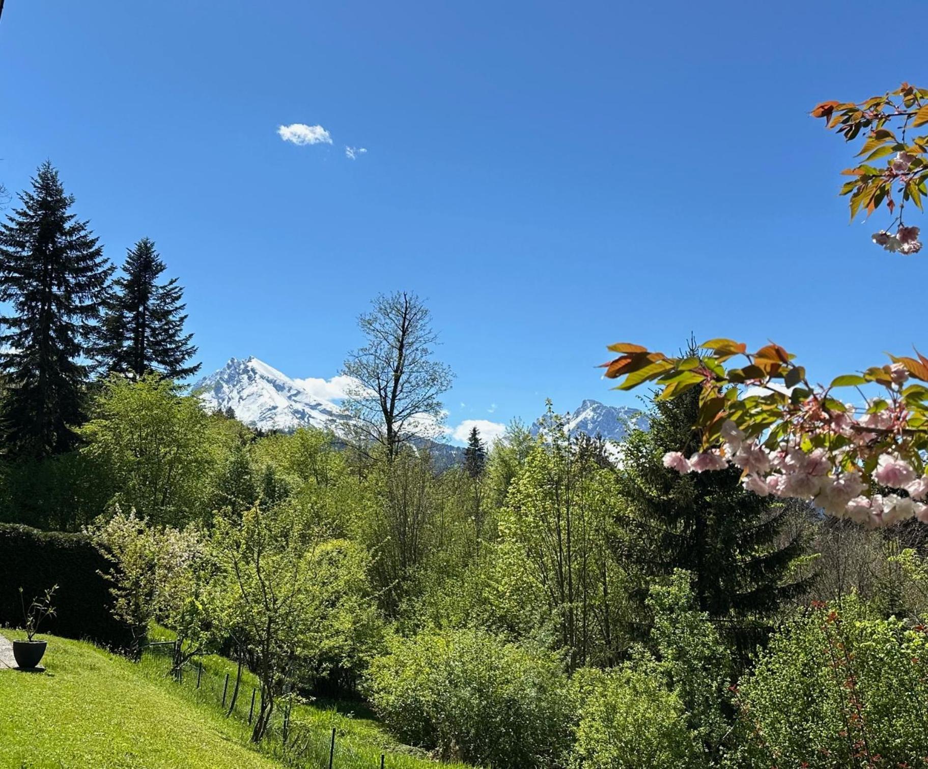 Fewo Zeitlos Mit Bergblick Berchtesgaden Buitenkant foto
